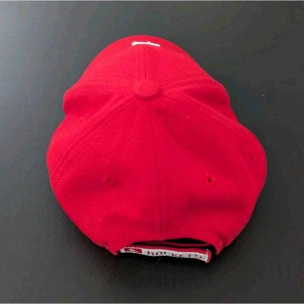 Houston Rockets Hat Straback Cap YOUTH Kid Red White‎ New Era NBA Basketball